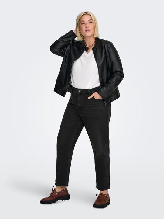 Actual product image Only Curvy faux leather jacket (42)