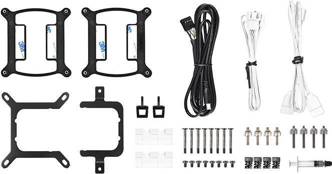 Actual product image Thermaltake TH240 V2 Ultra ARGB Sync CPU Liquid Cooler All-In-One wh