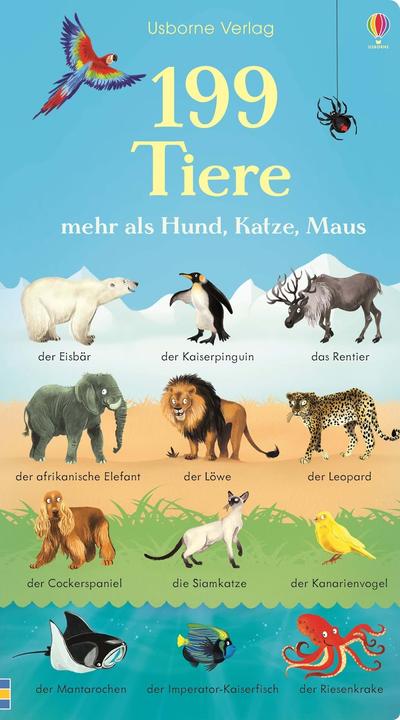 Produktbild 199 Tiere (Deutsch, Holly Bathie, 2017)