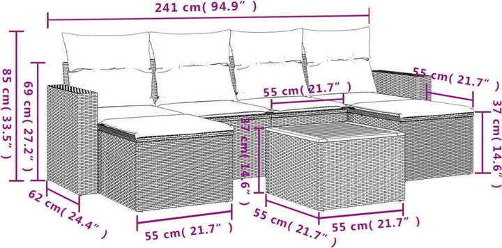 Produktbild vidaXL Remi