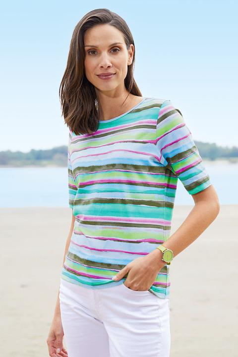 Immagine prodotto Rabe Camicia da donna a righe - alla moda, comoda e versatile (42)