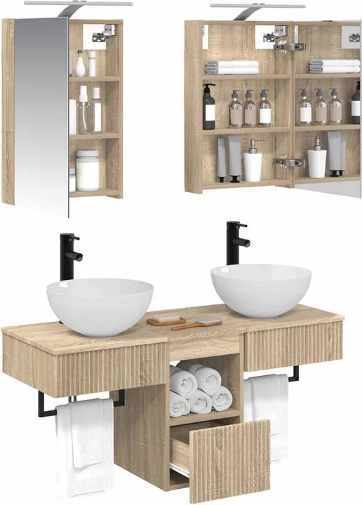 Produktbild vidaXL Badezimmermöbel-Set