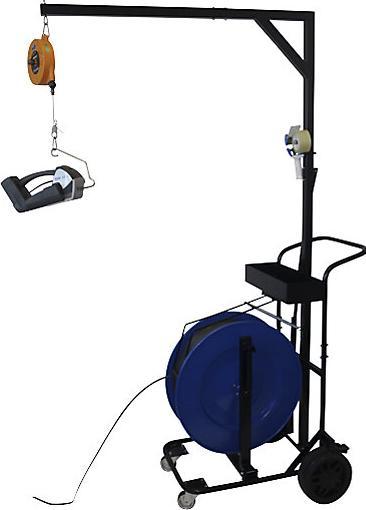 Actual product image kaiserkraft Strapping station for PP and PET strapping, for strap width 12.7 - 16 mm (1 pcs.)