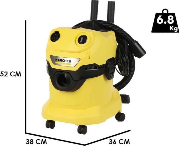 Produktbild Kärcher WD 4 S V-20/5/22 (Nass-Trockensauger)