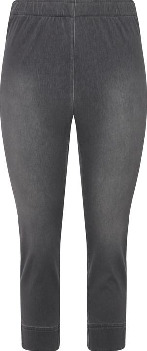Produktbild Ulla Popken Jersey-Capri Sienna, schmales Bein, Saumschlitze (58)