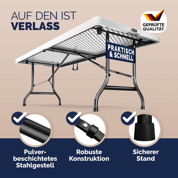 Image du produit Casaria Table pliante