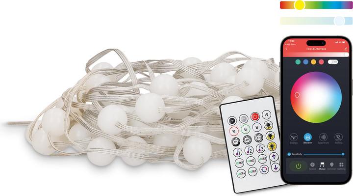 Produktbild KSIX Colorled LED Bubbles Strip 10 M (Mehrfarbig, 1000 cm, Indoor)