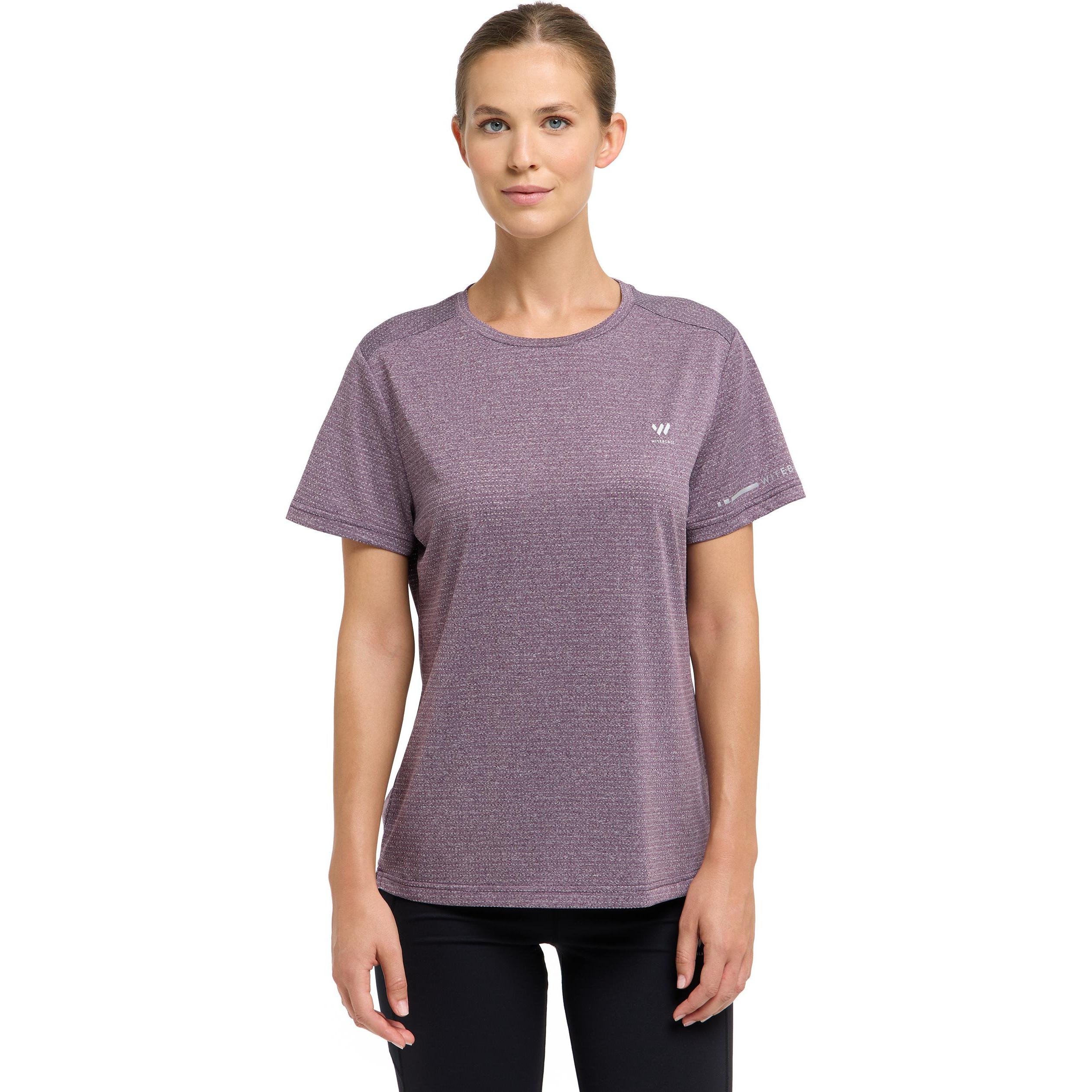 Witeblaze, Damen, Shirt, SAND Ladies T-shirt,violet gr violet grau L, Violett, (L)