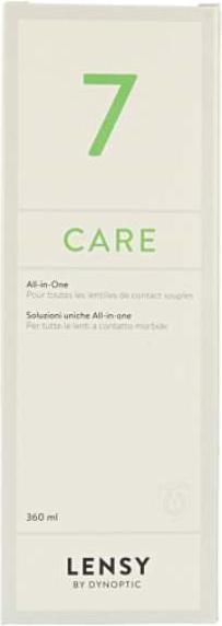 Produktbild Lensy Care 7 All in One Lösung (Kochsalzlösung Linsenmittel, All in One Lösung, 360 ml)