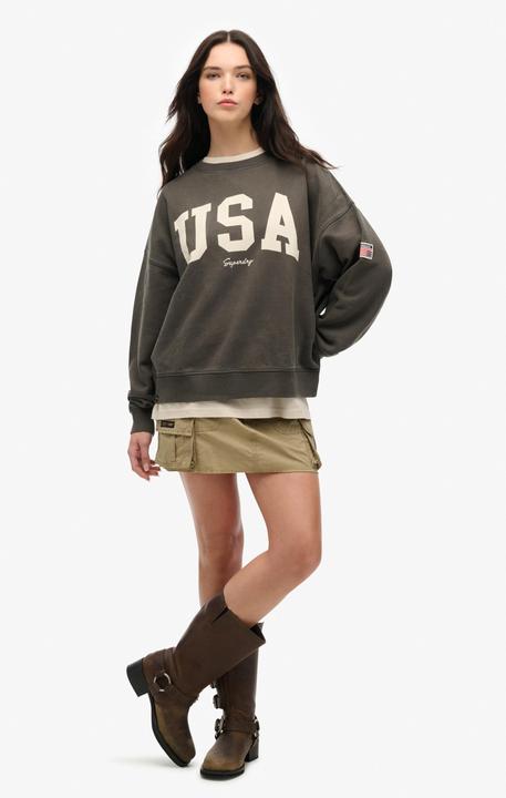 Actual product image Superdry Ath Ess Relaxed Crew (10XL)