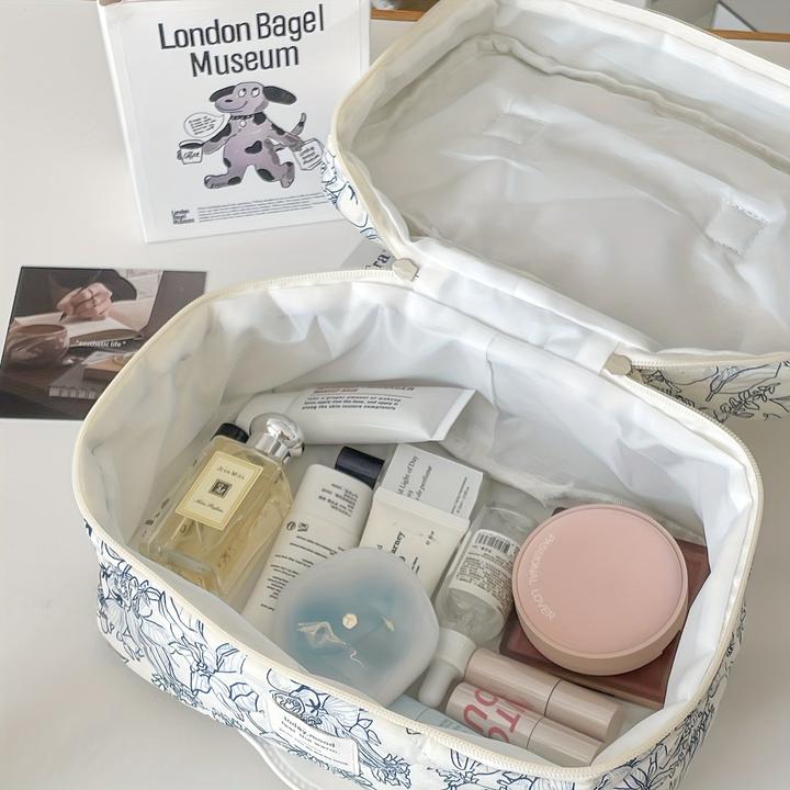 Immagine prodotto Only-Bags.Store Borse per il trucco con stampa di frutta e verdura Borsa per la conservazione degli articoli da