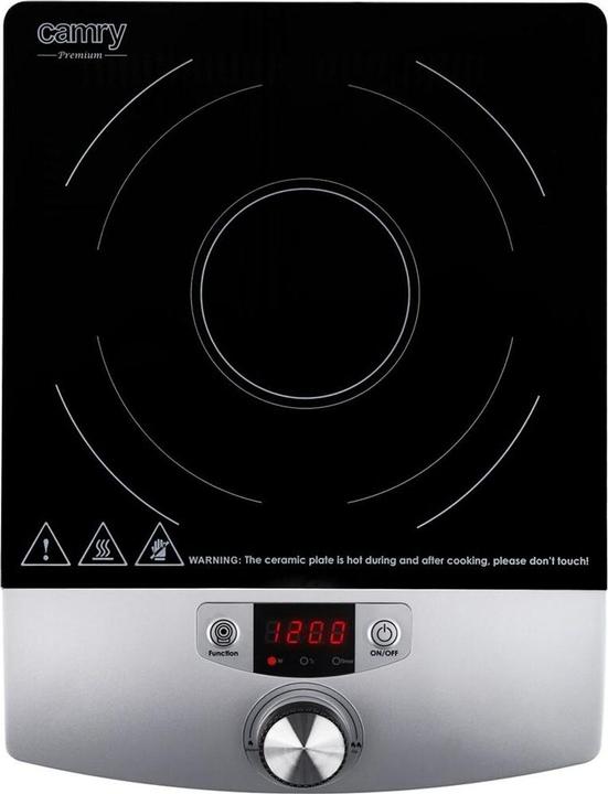 Produktbild Adler Cooker Induction | CR 6515 | Number of burners/cooking zones 1 | Black/Silver | Induction