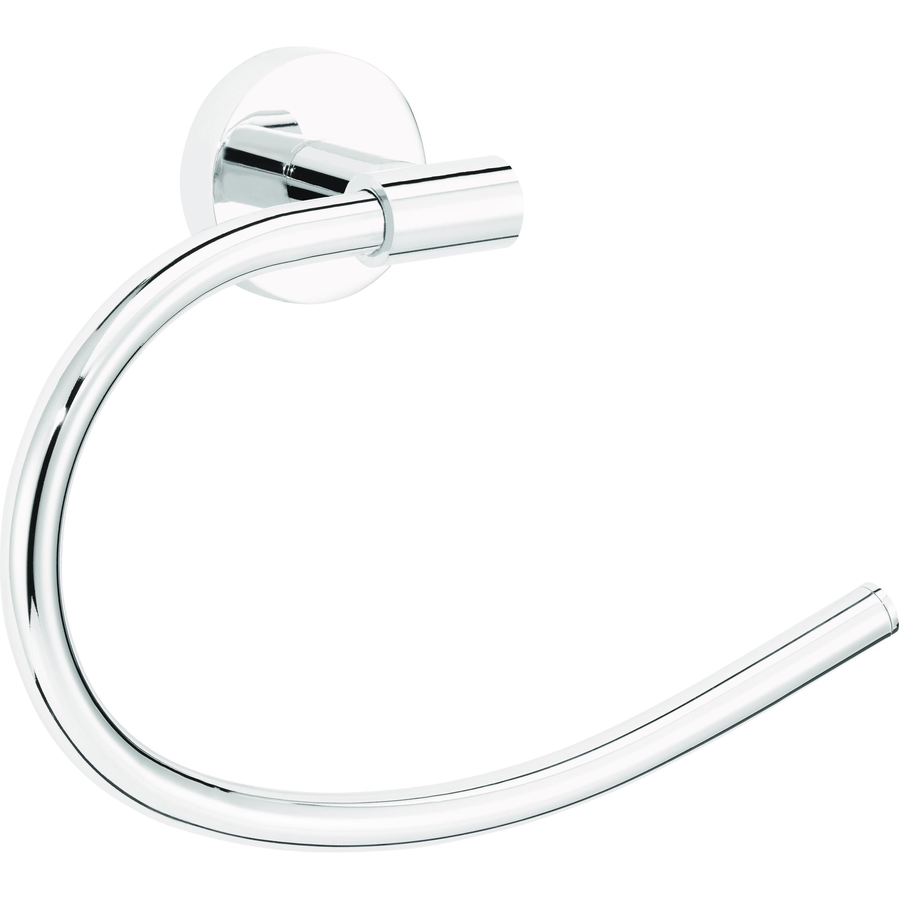 tesa, Handtuchhalter + Handtuchhaken, EXXCELLENT Handtuchring inkl. Klebelösung ohne Bohren