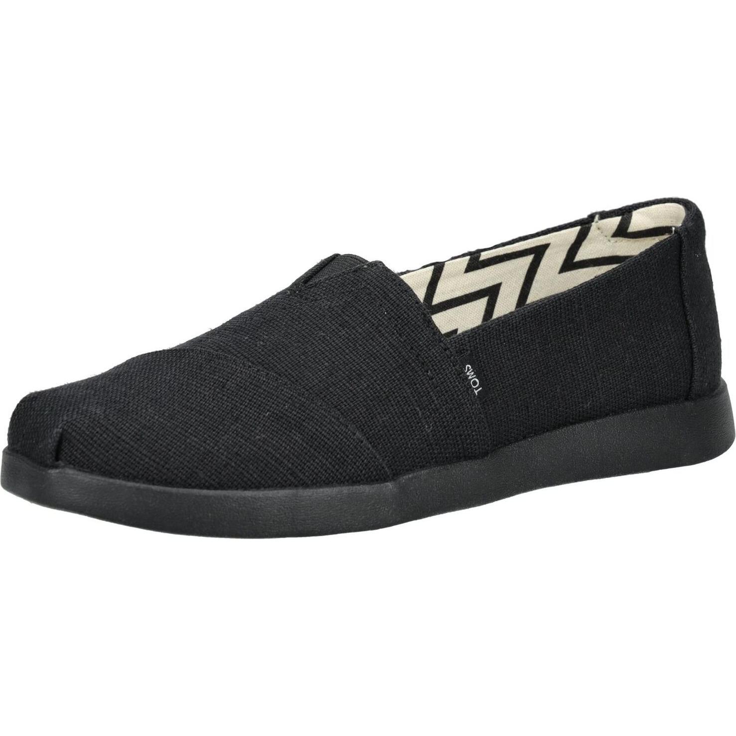 Toms, Damen, Halbschuhe, Women's Alpargata Plus, Schwarz, (42)