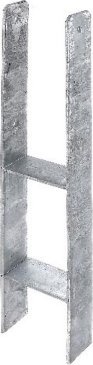 Alberts H-Pfostentrger 101x300x600 mm, feuerverzinkt, 1 Stck (1 Stk.)