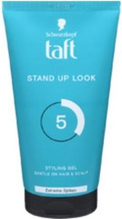 Schwarzkopf Taft Stand Up Look Hair Styling Gel Extreme Spikes 150ml (Hair gel, 150 ml)