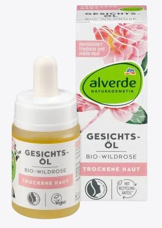 Image du produit dm alverde Huile pour le visage Rose sauvage bio (15 ml, Huile visage)