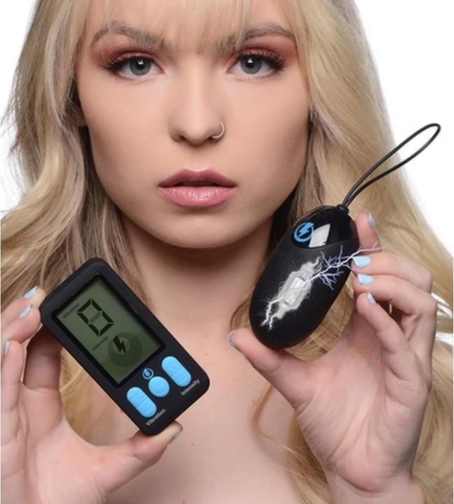 Produktbild Doc Johnson 5X Vibrating & E-Stim Silicone Egg + Remote
