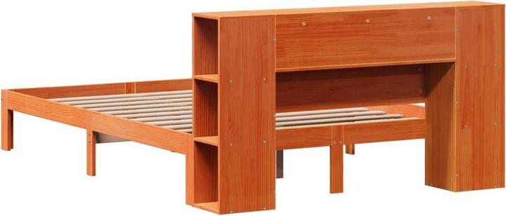 Produktbild vidaXL Bett mit Regal (140 x 190 cm)