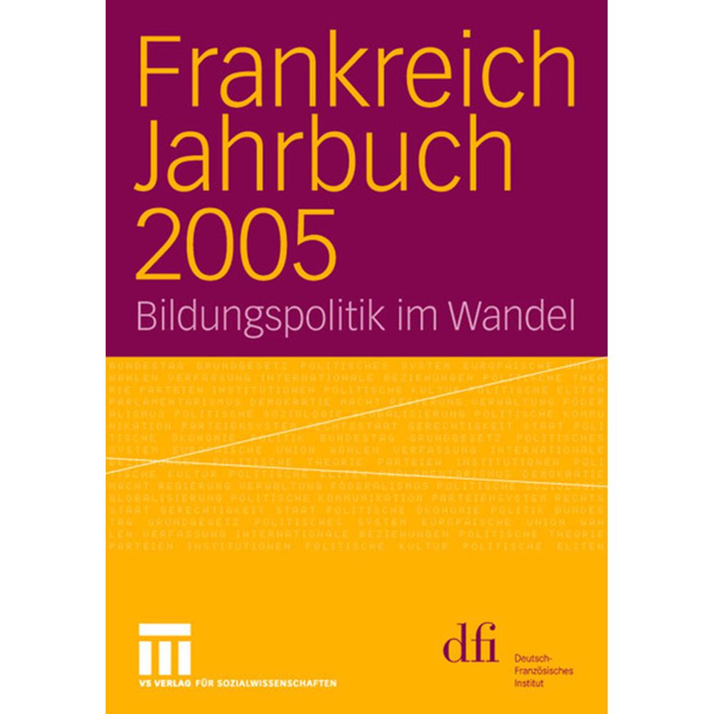 Thumbnail - Frankreich Jahrbuch 2005, Fachbücher