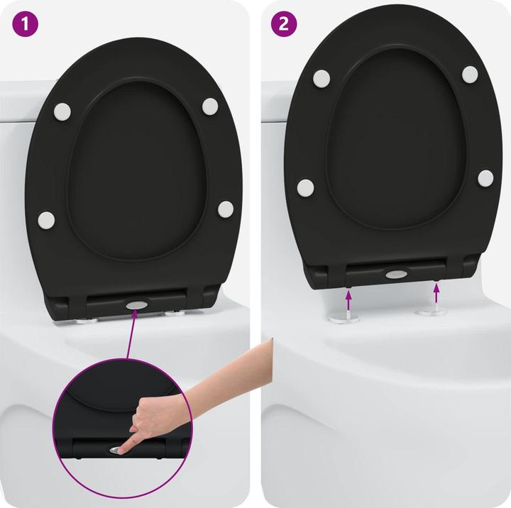 Produktbild vidaXL Toilettensitz