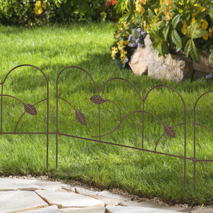 Image du produit Relaxdays 4x bordure de parterre (1.50 cm)