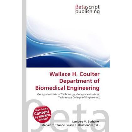 Wallace H. Coulter Department of Biomedical Engineering, Fachbücher