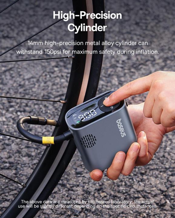 Produktbild Baseus PrimeTrip portable bike pump black