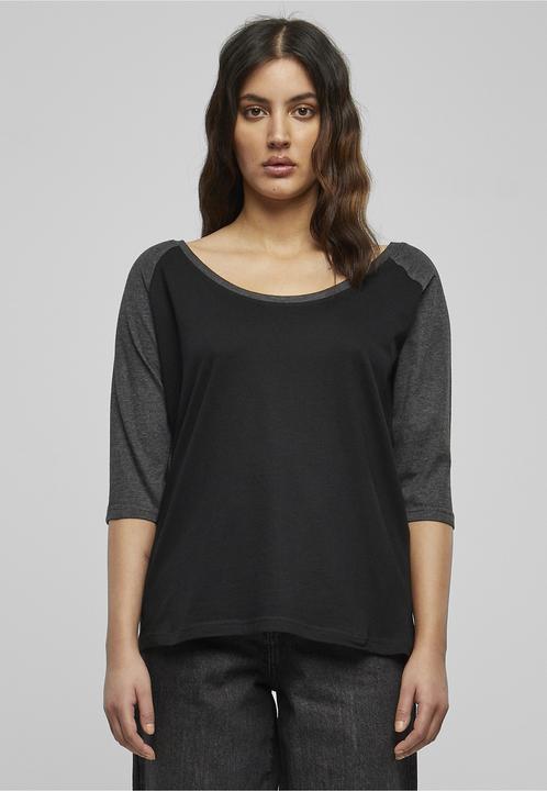 Produktbild Urban Classics Ladies 3/4 Contrast Raglan Tee (S)