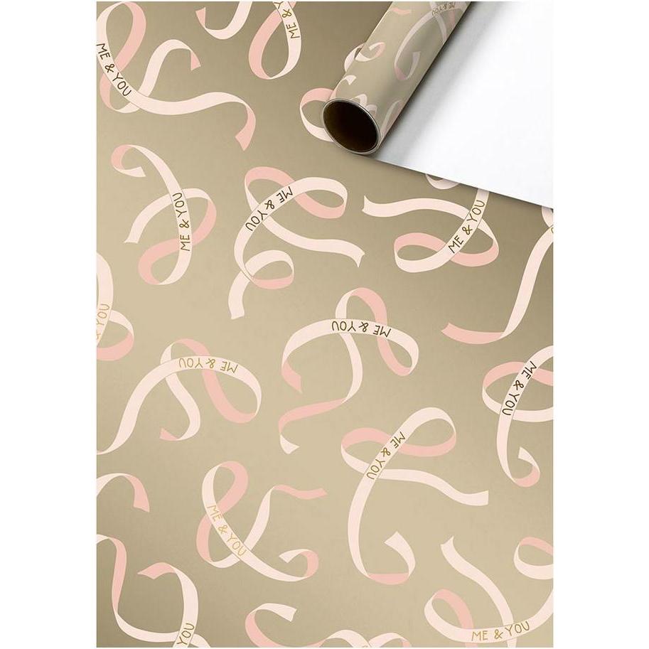 Stewo, Geschenkverpackung, Geschenkpapier 70x150cm Dorina beige hell (Geschenkpapier, 1 x)