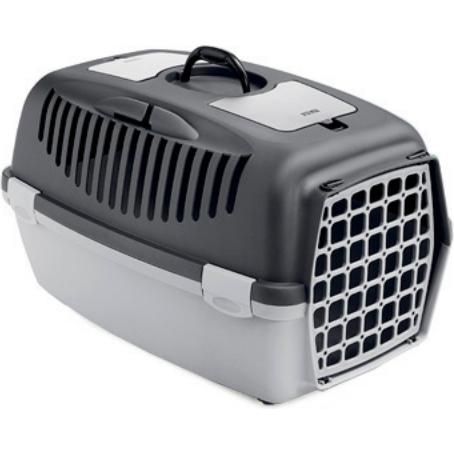 Comparer les prix de Kerbl Gulliver 2 avec porte en plastique gris foncé/gris (Chat, Chien), Transport d'animaux
