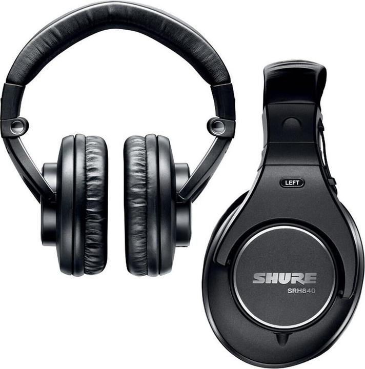 Actual product image Shure SRH-840A-EFS (No noise cancellation, Cable)