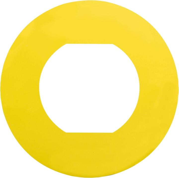 Actual product image Schneider Electric Label Ř60 for emergency stop button, with ZBY9101M