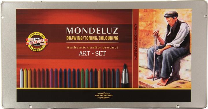 Image du produit Koh-i-Noor Mondeluz kit de dessin à l'aquarelle (32x)