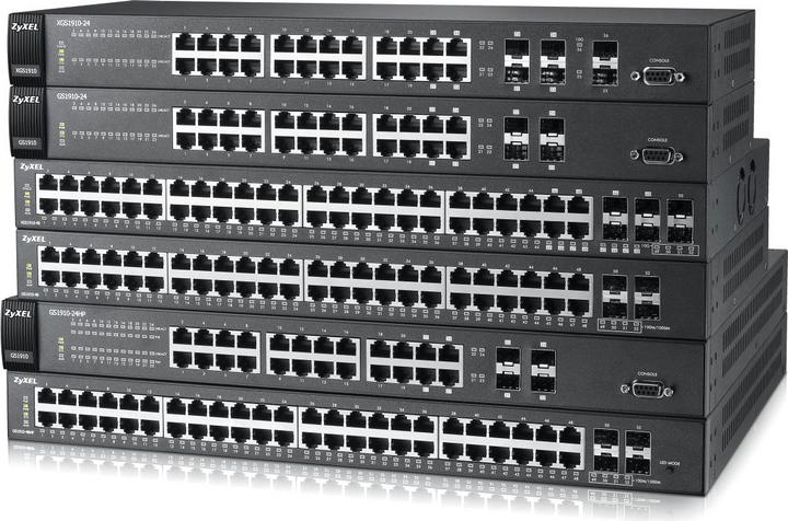 Actual product image Zyxel Gs1910-24hp (24 ports)