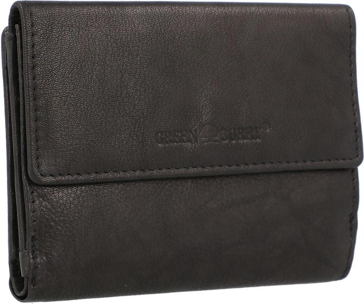 Produktbild Greenburry Basic Geldbörse RFID Leder 13 cm