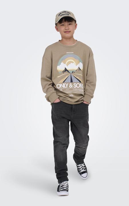 Produktbild Only & Sons Junior Osjyoke Tapered Jax Wb 2845 Azg Dnm Noos (146)