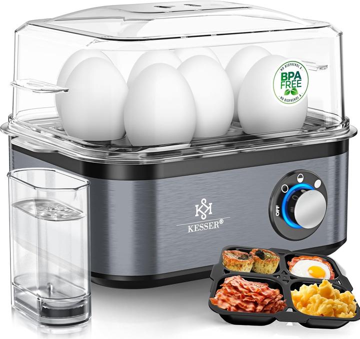 Produktbild Kesser Elektrischer Eierkocher mit Warmhaltefunktion