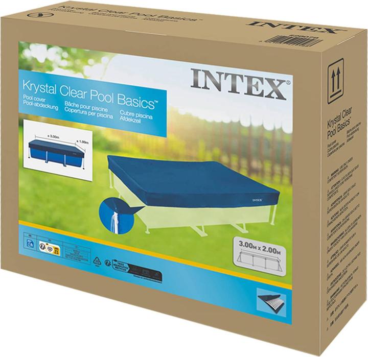 Actual product image Intex 3m X 2m Rectangular All-Season Deluxe Pool Cover