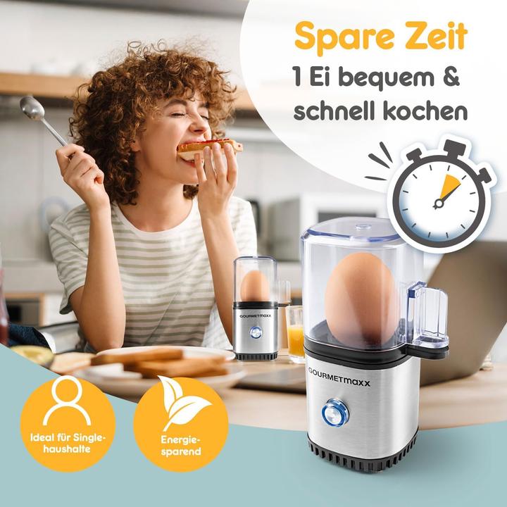 Produktbild Gourmetmaxx Eierkocher 1Ei
