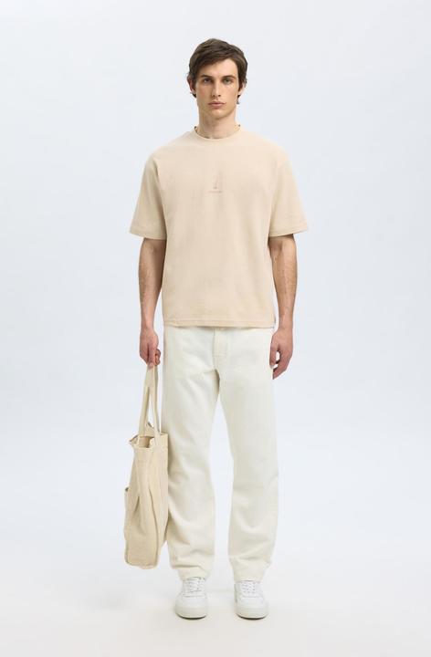 Actual product image Selected Loose Fit Print T-Shirt (L)