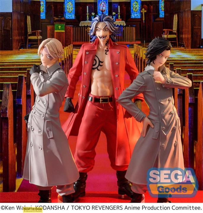 Image du produit Sega Goods TOKYO REVENGERS - Taiju Shiba "Black Dragon" - Statuette Luminasta 21cm