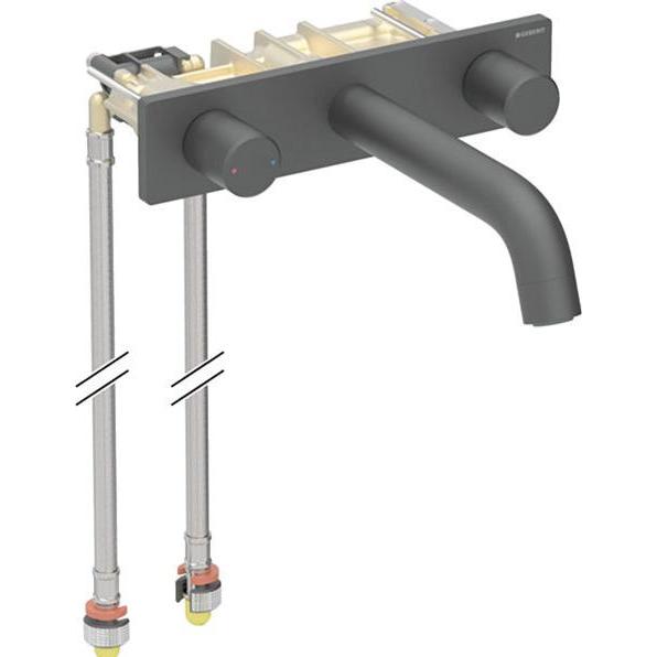 Geberit, Badarmatur, ONE Waschtischarmatur rundes Design, Wandmontage, Ausladung 16,5cm