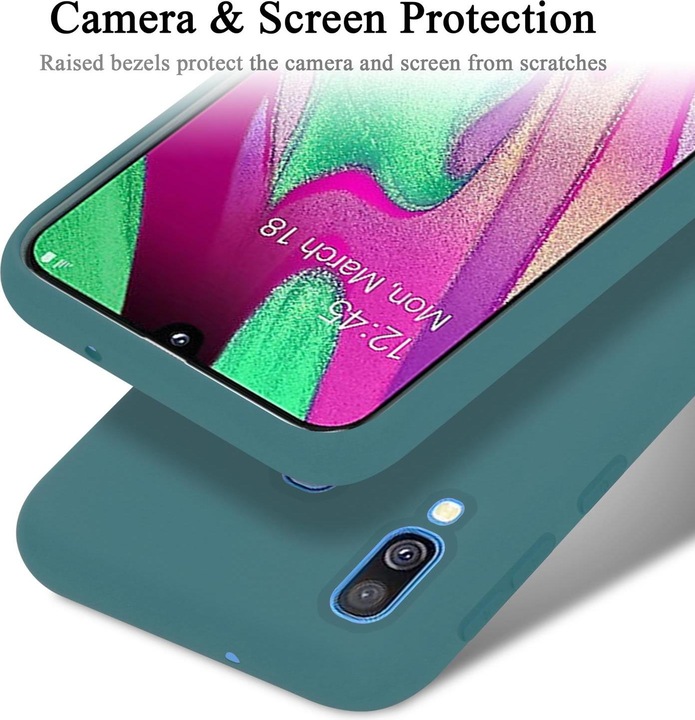 Actual product image Cadorabo Liquid Case (Samsung Galaxy A40)