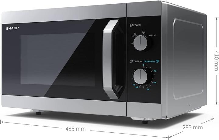 Productafbeelding Sharp Magnetron YC-MS31E-S Vrijstaand, 900 W, Zilver (23 l)