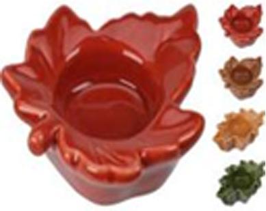 Actual product image Koopman Maple leaf tealight holder
