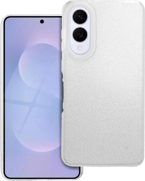 Actual product image 4Kom Back panel cover OEM SHINING Case for SAMSUNG S25 Edge silver (Samsung Galaxy S25 Edge)