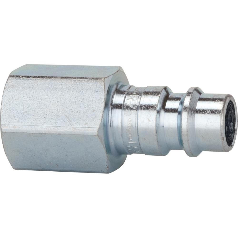 Riegler, Schlauchanschluss + Schlauchverbinder, Stecknippel Stahl verzinkt Stecker DN 7,2 - 7,8 Innengewinde G 1/8 ″ SW ...