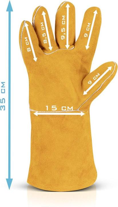 Actual product image Stahlwerk Schweisser-Handschuhe (One size)