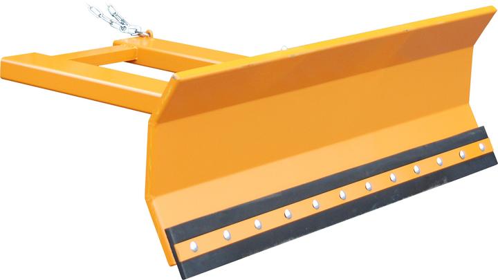 Actual product image Bauer Südlohn Snow pusher SCH-L 1800, painted, yellow-orange